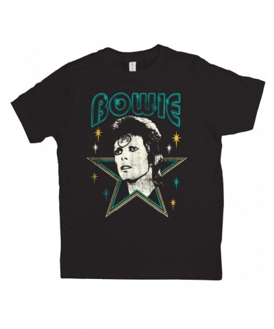 $11.02 David Bowie Kids T-Shirt | Star Power Distressed Kids Shirt Kids