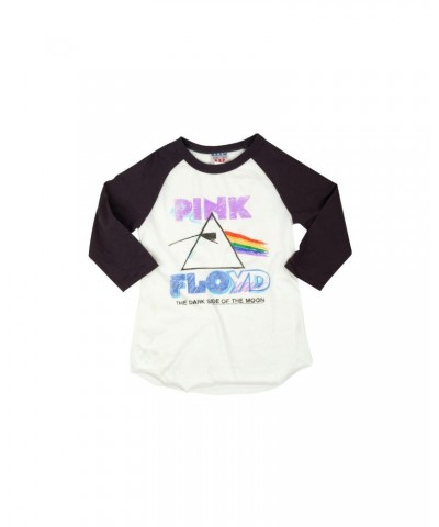 $2.35 Pink Floyd The Dark Side Of The Moon Colored Logo Raglan Shirts