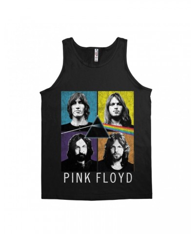 $8.98 Pink Floyd Unisex Tank Top | Pop Art Square Art Distressed Shirt Shirts