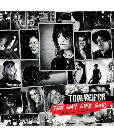 $18.96 Tom Keifer Way Life Goes (2LP/Red/Black/White Splatter) Vinyl Record Vinyl