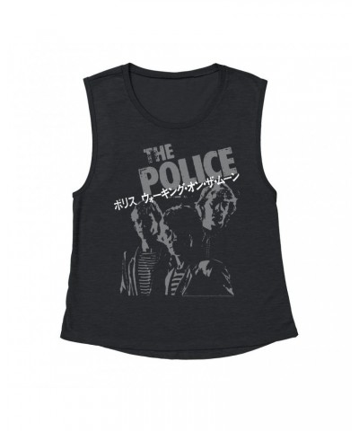 $11.86 The Police Ladies' Muscle Tank Top | Japanese Promotion Shirt Shirts