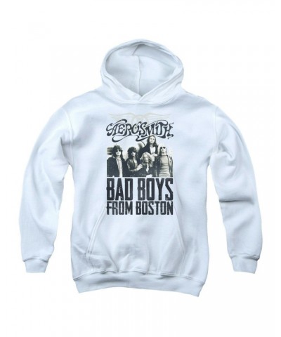 $11.52 Aerosmith Youth Hoodie | BAD BOYS Pull-Over Sweatshirt Sweatshirts